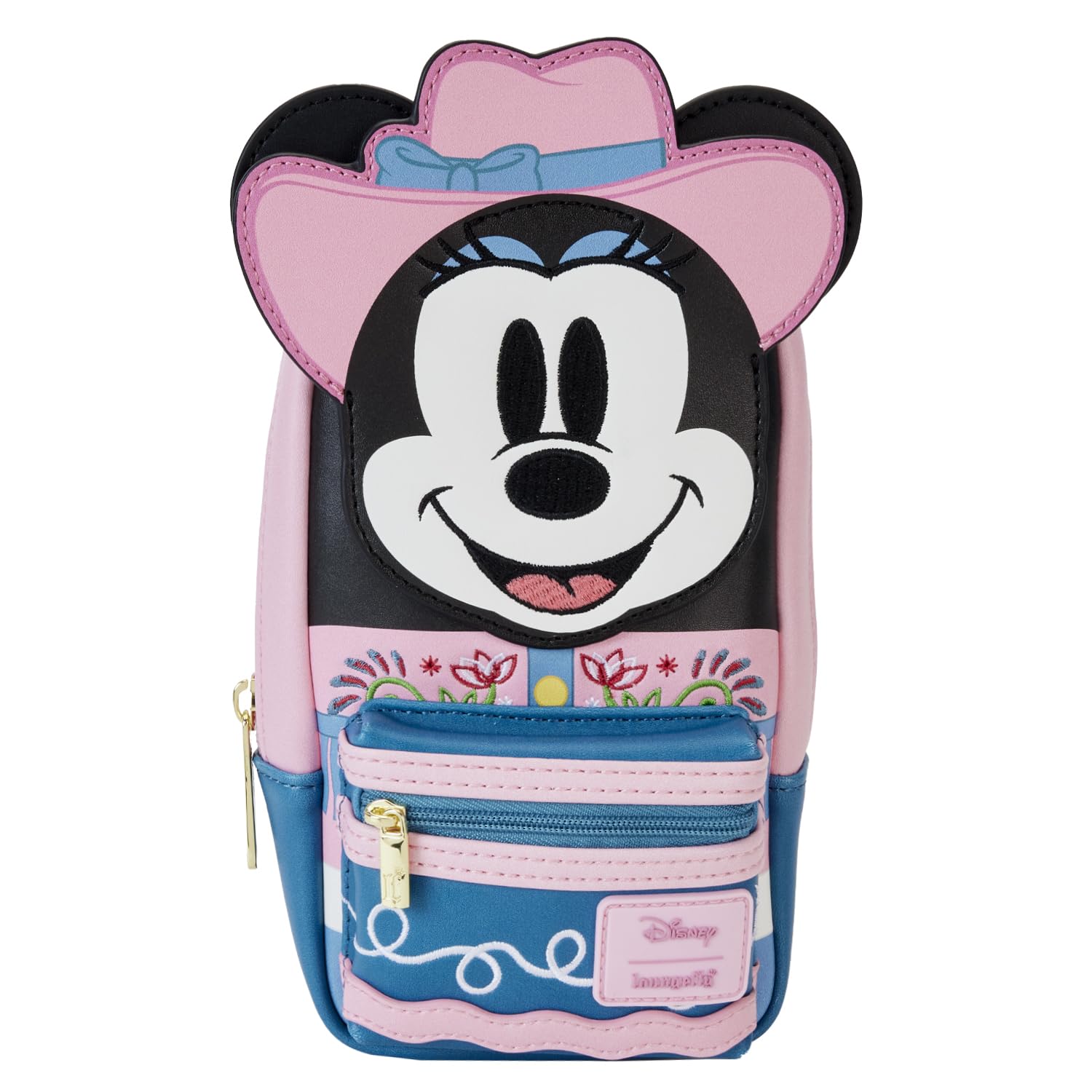 Photo 1 of Loungefly Disney Western Minnie Mini Backpack Pencil CASE