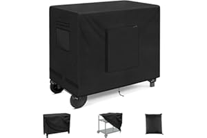 SIRUITON Outdoor Raised Garden Bed Cover for Winter 48 x 24 x 35 Inch Rectangular Plant Box Covers, Heavy Duty 600D Oxford Fabric Waterproof Raised Garden Bed Cover.