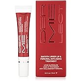 Dermelect Smooth Upper Lip Anti Aging Cream - with Hyaluronic Acid, Collagen, Retinol, Brightening & Smoothing Cream for Lip Lines, Smile Lines, Discoloration, Lipstick Bleeding and Feathering, 0.5 oz