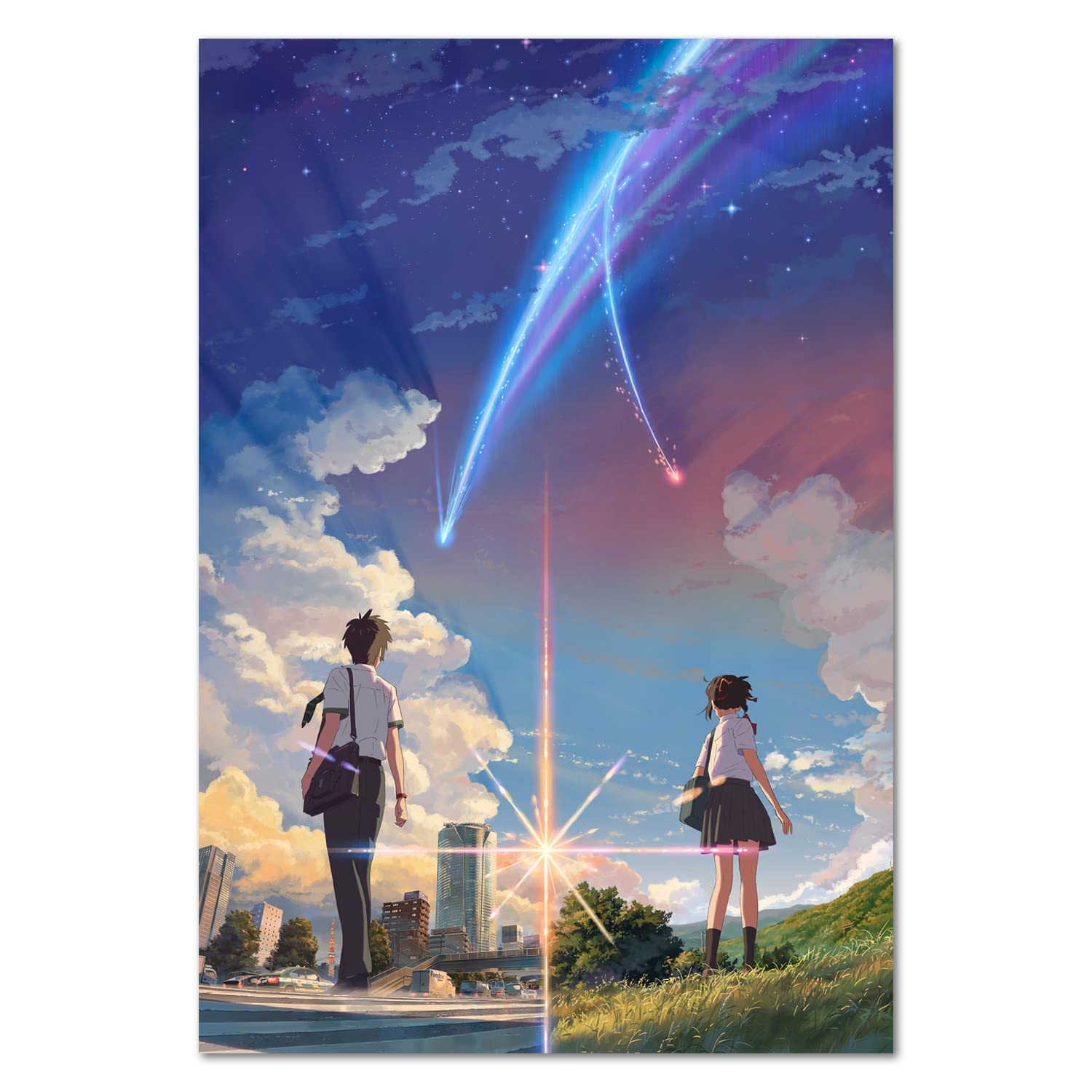 Mua Your Name Anime Poster Kimi No Na Wa Taki And Mitsuha Key Art mua-your-name-anime-poster-kimi-no-na-wa-taki-and-mitsuha-key-art
