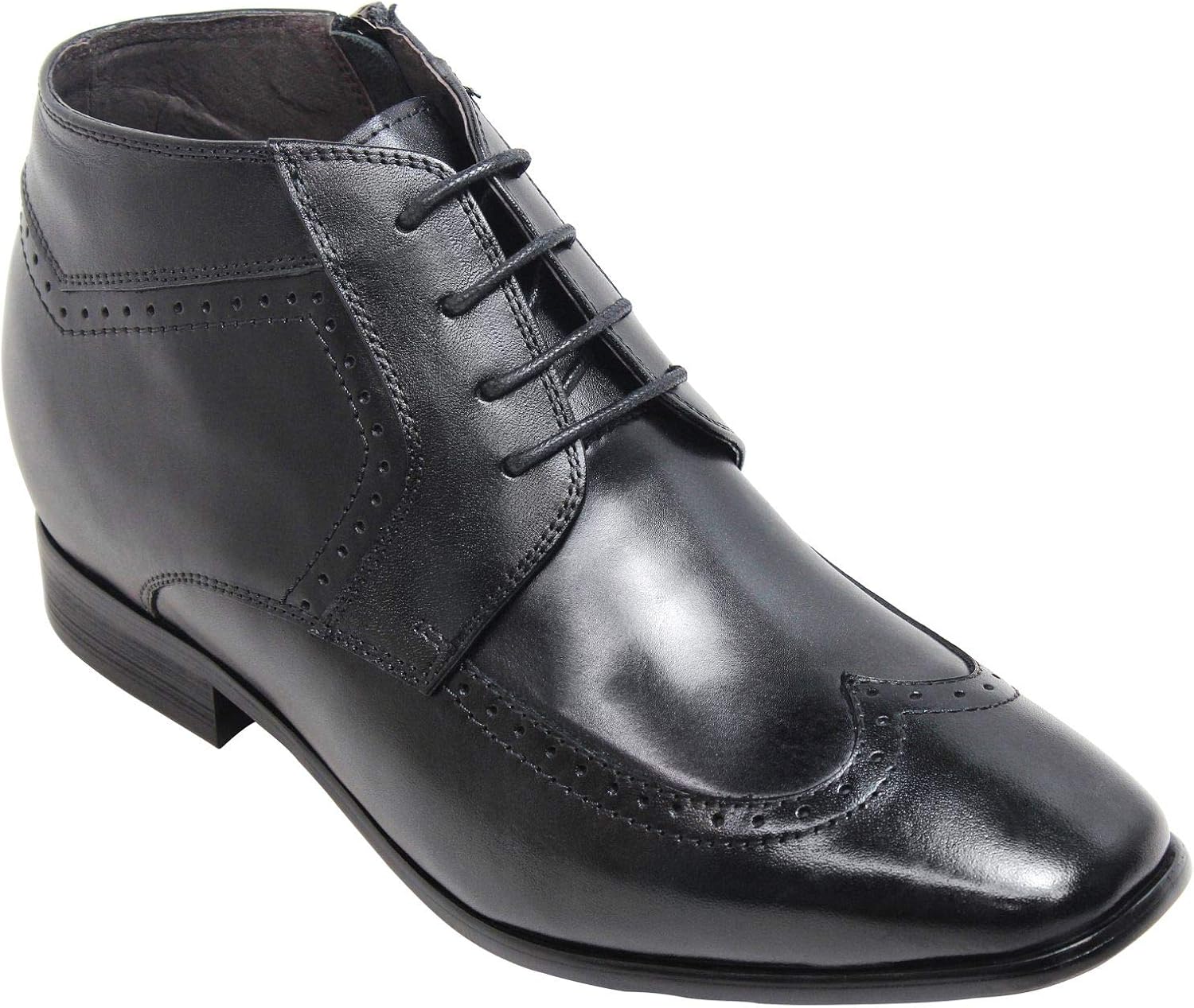 lightweight black leather shoes