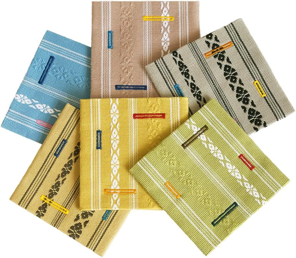 Amazon 純綿帯地のコースター６枚セット コースター オンライン通販