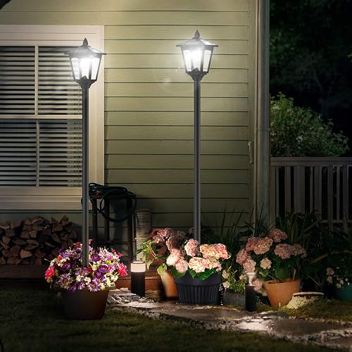 Solar Lamp Post For Back Yard