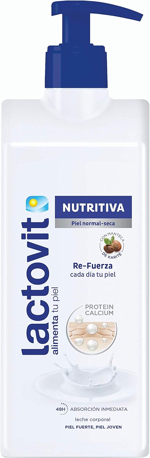 Lactovit Moisturising Cream for Normal - Dry Skin, 400 ml - Lot of 5, 400 ml (Pack of 5)