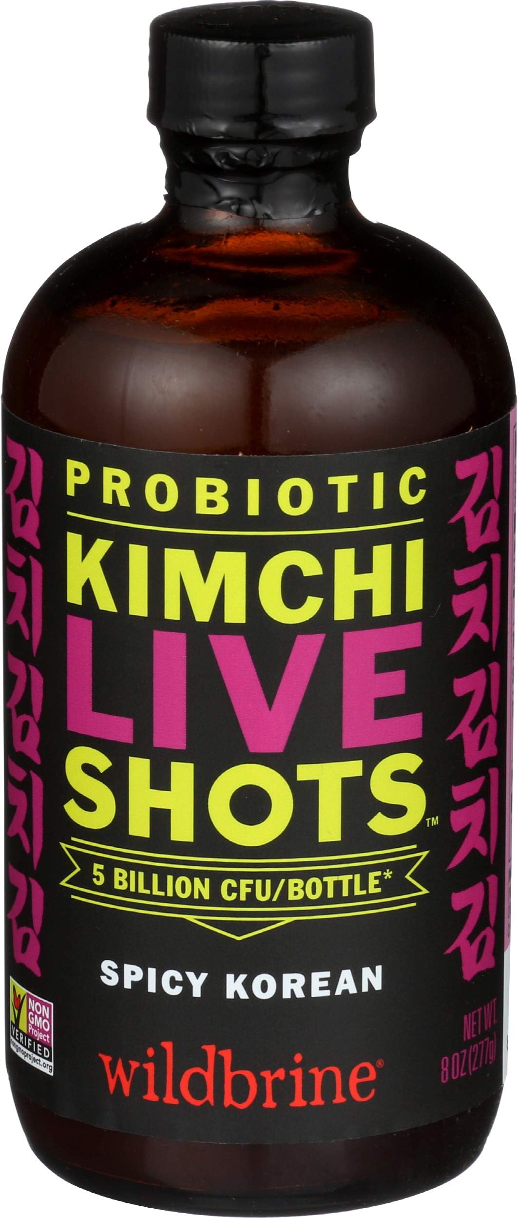 Wildbrine Live Shots Spicy Korean, 8 Oz