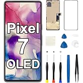 OLED for Google Pixel 7 Screen Replacement Kit | GVU6C GQML3 GO3Z5 LCD Touch Display Digitizer Full Assembly with Repair Tool 6.3 inch (Support Fingerprint)