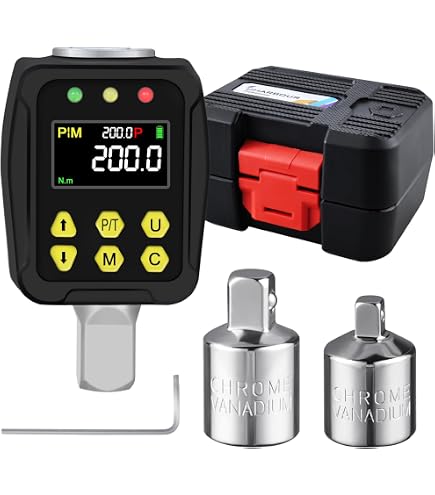 Multi Size Digital Torque Wrench Adapter 1/4 3/8 1/2 3/4 Inch 