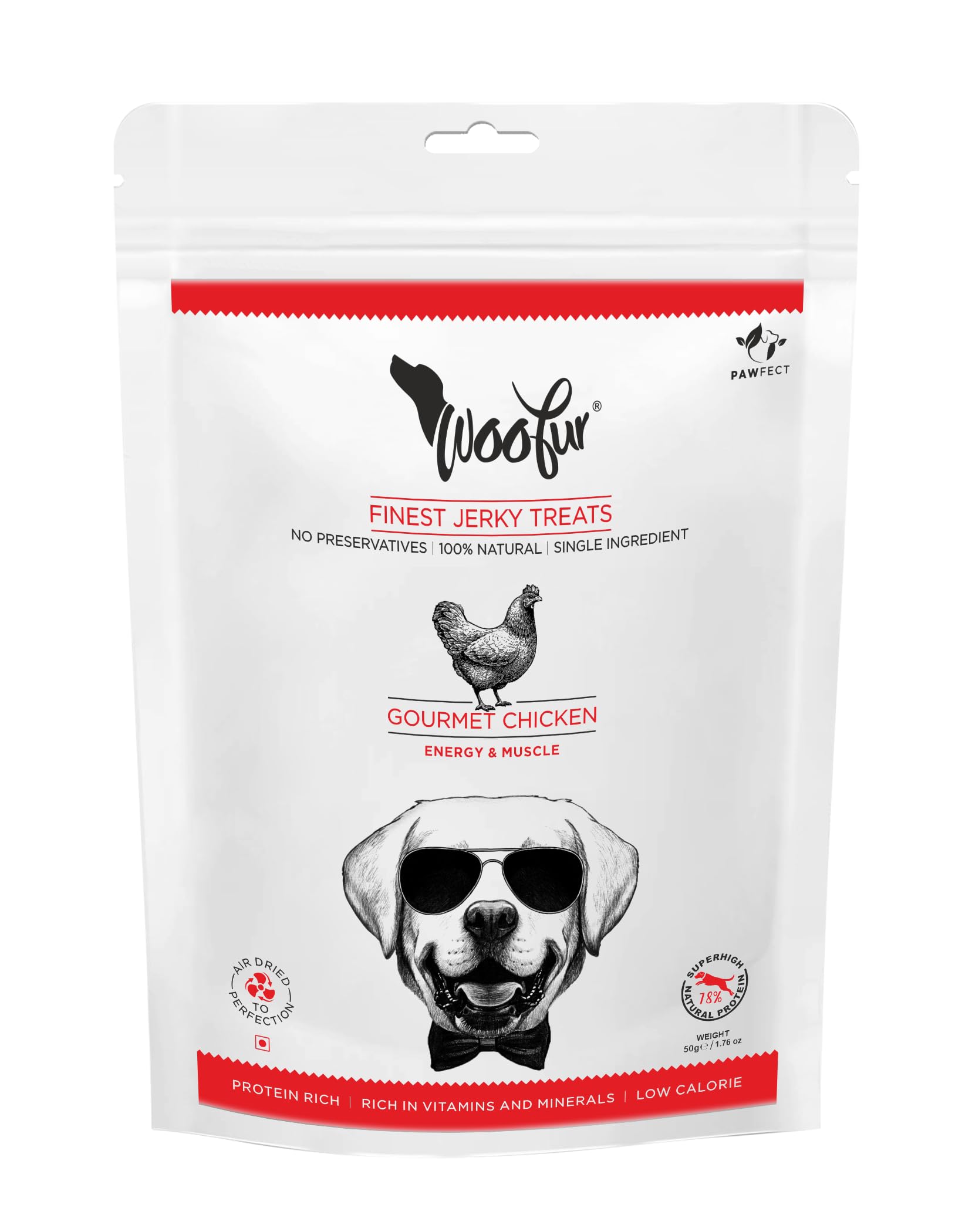 Jerky Treats: Gourmet Chicken (50g/1.76oz)