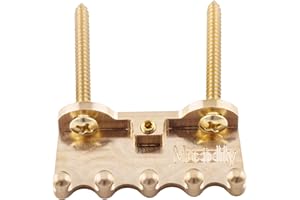 Musiclily Ultra Heavy Duty Full Brass Electric Guitar Tremolo Claw for Strat/Floyd Rose Tremolo Bridge System, Original Color