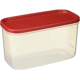Rubbermaid 071691688044 10-Cup Dry Food Container (Set of 2), 2 Pack Everyday, Clear