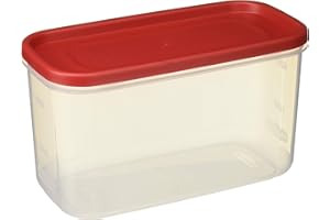 Rubbermaid 071691688044 10-Cup Dry Food Container (Set of 2), 2 Pack Everyday, Clear