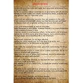 Ainbash Vintage Desiderata Wall Decor Iron Painting Desiderata Poem Metal Tin Sign Inspirational Wall Art Printing Plaque for Home Garden Bedroom Living Room Posters 8x12 Inch
