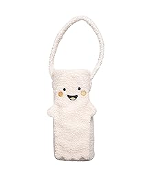 Pearhead Sherpa Wine Bottle Gift Bag, Ghost Wine