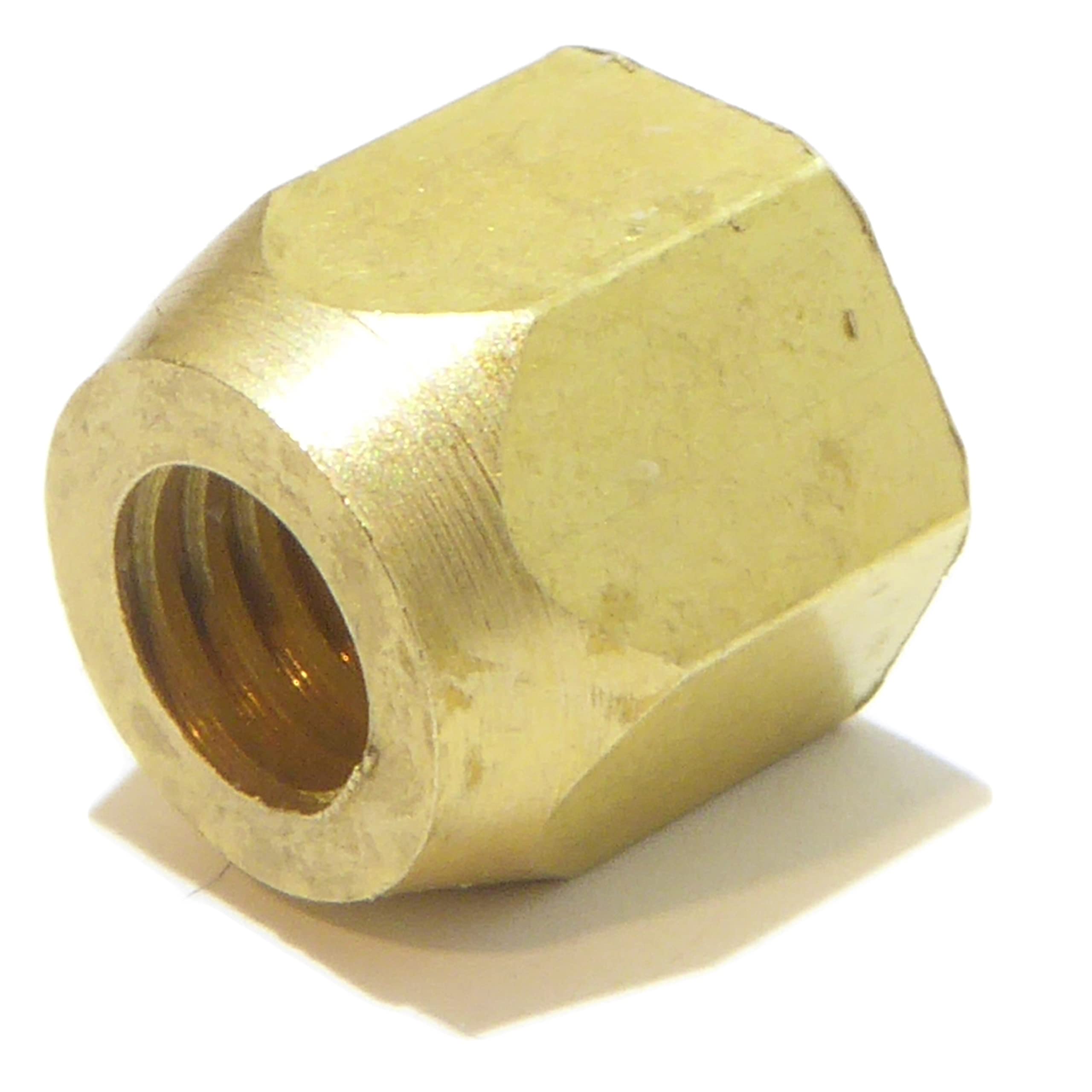Brass Guitar truss rod nut M5 metric thread