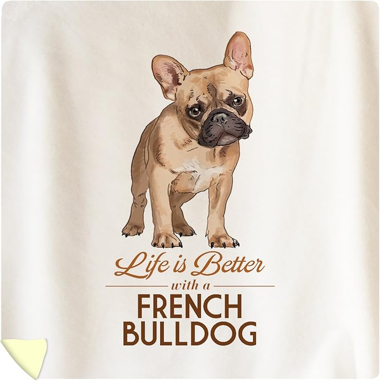 white and tan bulldog