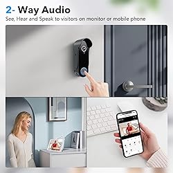 ACEBELL Wireless Video Intercom System Wire Free
