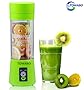 TOWABO USB Juicer Cup, Fruit Mixing Machine, Portable Personal Size Eletric Rechargeable Mixer, Blender, Water Bottle 380ml with USB Charger Cable Portable Juice Blender and Mixer