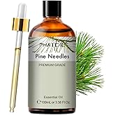 PHATOIL Natural Pine Needle Essential Oil - Pure Aromatherapy Oil for Home Freshening, Skin & Hair Care, DIY Candle, Soap Making 3.38Fl Oz