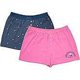 AEROPOSTALE womens 2 Pack Sleep Shorts