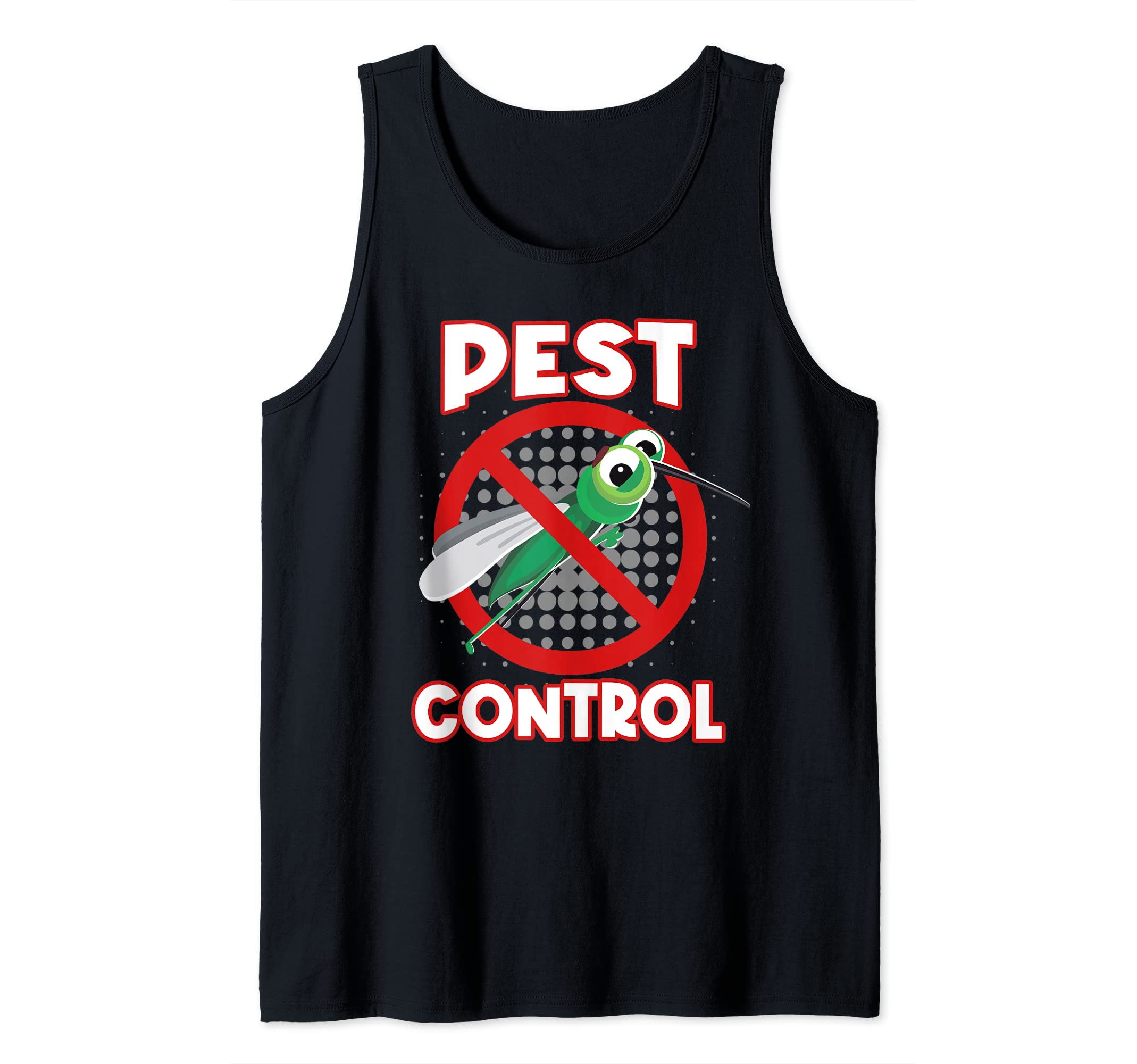 Pest Control No To Mosquitoes Disease Carrier Pests Tank Top