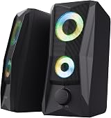 GXTrust Trust Gaming GXT 606B Javv PC Speakers 2.0 12W RGB USB Powered view 9
