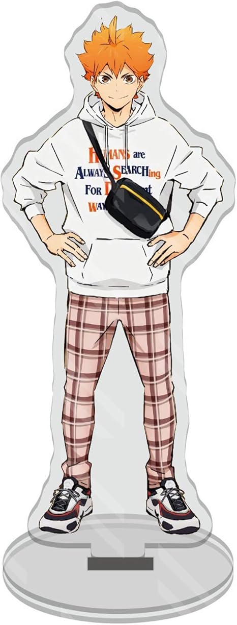 Amazon ハイキュー アクリルスタンド 人気 アニメ キャラ 日常服スタイル グッズ 透明 アクリル 同人 カッコイイ オシャレ 周辺グッズ アニメグッズ デコレーション 置物 装飾品 プレゼント 通販