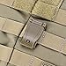 BOOSTEADY Multipurpose MOLLE Clip Tactical Strap Management Tool Web Dominator Buckle for Tactical Bag, Backpack
