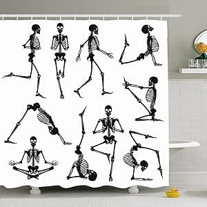 JoneAJ Esqueleto Humano Bio Conjunto de Esqueleto de Hombro Negro