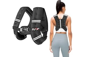 FUFF Weighted Vest Woman, 5/10/15/20/25/30 LB Womens Weight Vest for Walking, Strength Training Weight Vests for Female Men, 