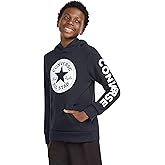 Converse Boys' Chuck Patch Graphic Fleece Pullover Hoodie