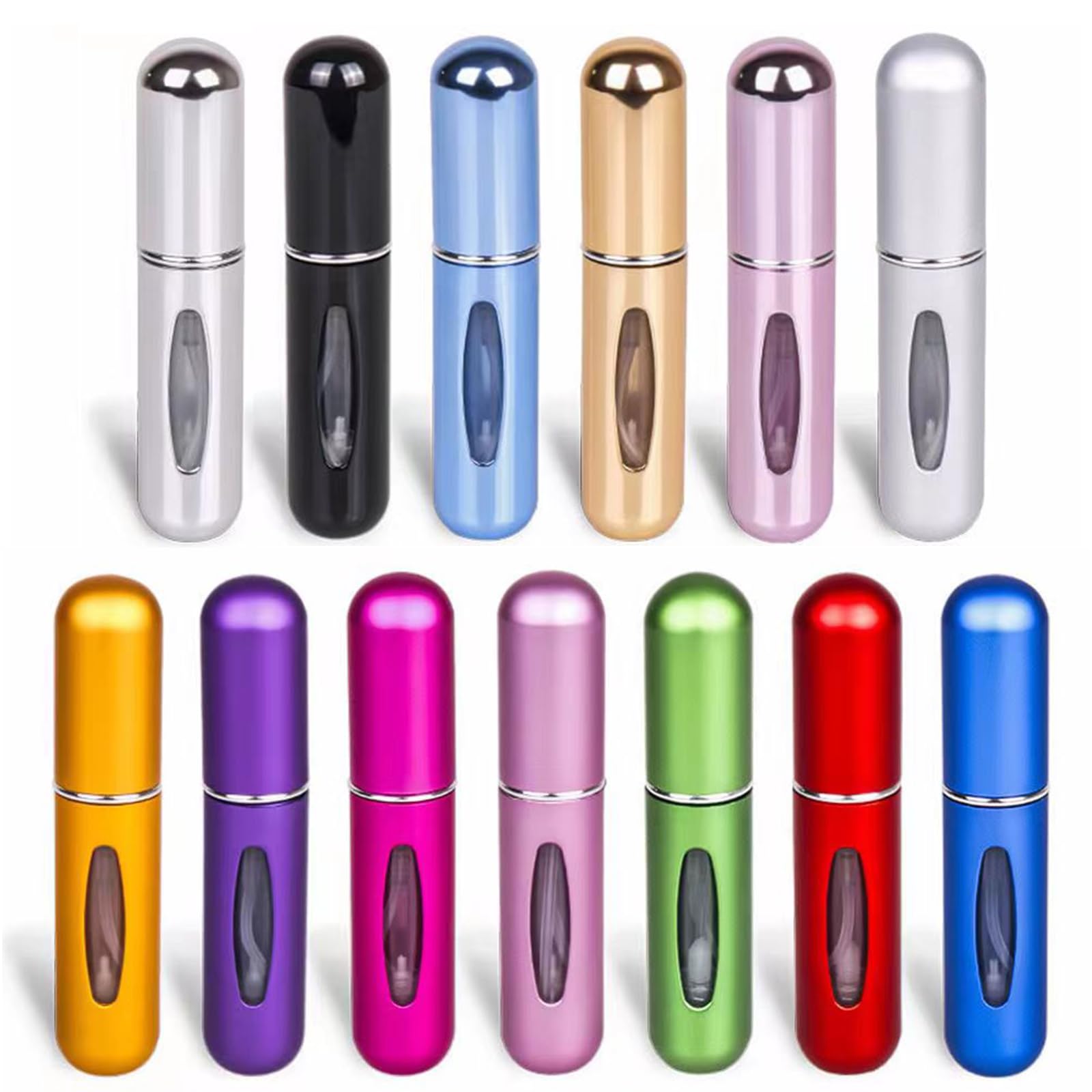 Photo 1 of Ucubwfu 13pcs 5ml/0.2oz Refillable Cosmetic Spray Bottles ?5 Ml Portable Perfume Spray Bottle set, 5mL Spray Bottle Multi-Pack For Women Outdoor And Traveling