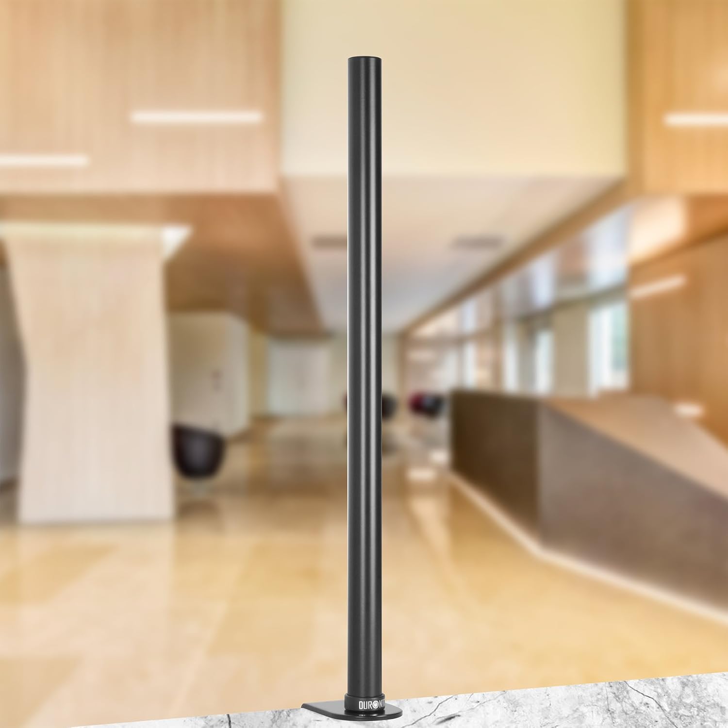 Duronic DM35POLE-80 80cm Stem for DM15 DM25 DM35 DMG Series Desktop Monitor Mount, Black, DM35 Long Pole - Image 3