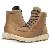 Danner Mens Logger 917 Waterproof Moc Toe Hiking Boots | Work Boots for Men, Waterproof, Grip on Slick Ground, Recraftable Stitchdown, Lighter Support, Removable Footbed, Moc Toe