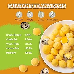 capuca Freeze Dried Quail Egg Yolk Cat & Dog Treats