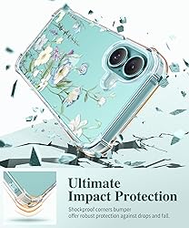 GVIEWIN for iPhone 16 Case, with Screen Protector