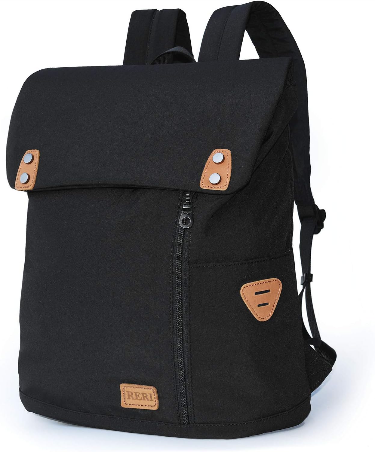 HOME•F Canvas Backpack Vintage Backpack Daypack for Men Women Laptop School Travel Rucksack
