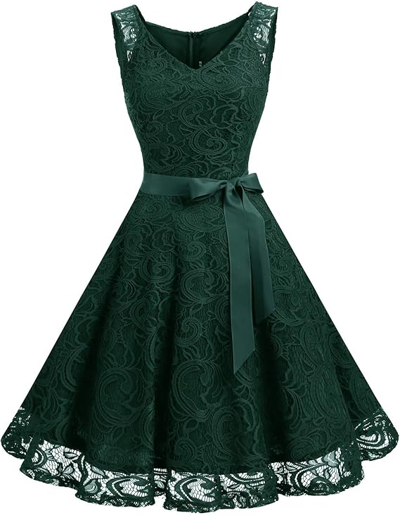 Ropa Vintage Mujer 10 Dressystar Vestido Corto Elegante