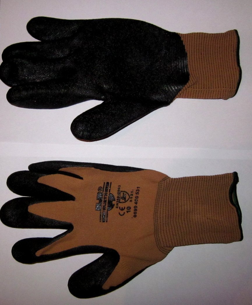 Würth 6 Pairs Würth Mechanics Gloves Assembly Gloves EN 388 EN 420 Size 7 g. 8 g. 9 g. 10 g. 11, 0899400529