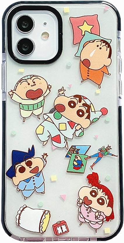 Amazon Co Jp Iphone12mini クレヨンしんちゃん スマホケース Iphone12 12pro 12promax 12mini Iphone11 11pro 11promax ケース 透明 キャラクター かわいい 学生 通勤 軽量 薄型 耐衝撃 おしゃれ 高級感 全面保護カバー スマホカバー 家電 カメラ