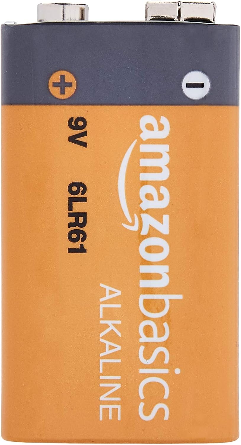 Amazon Basics 24-Pack 9V Alkaline Batteries, 9V/6LR61, 5-Year Shelf Life - for Smoke/CO Detector, Electronics & Audio - Image 3