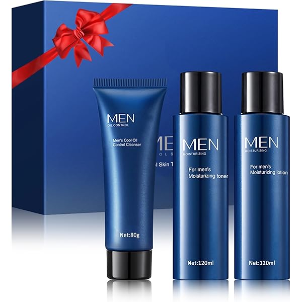 Fusang Men's Facial Kit, Hydrating Skincare Set for Face