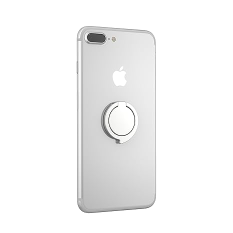 Kronya® | 360° drehbarer Smartphone Fingerhalter | Case Finger Griff Halter Halterung Handy Hülle Ring Ringhalter Ständer Tab