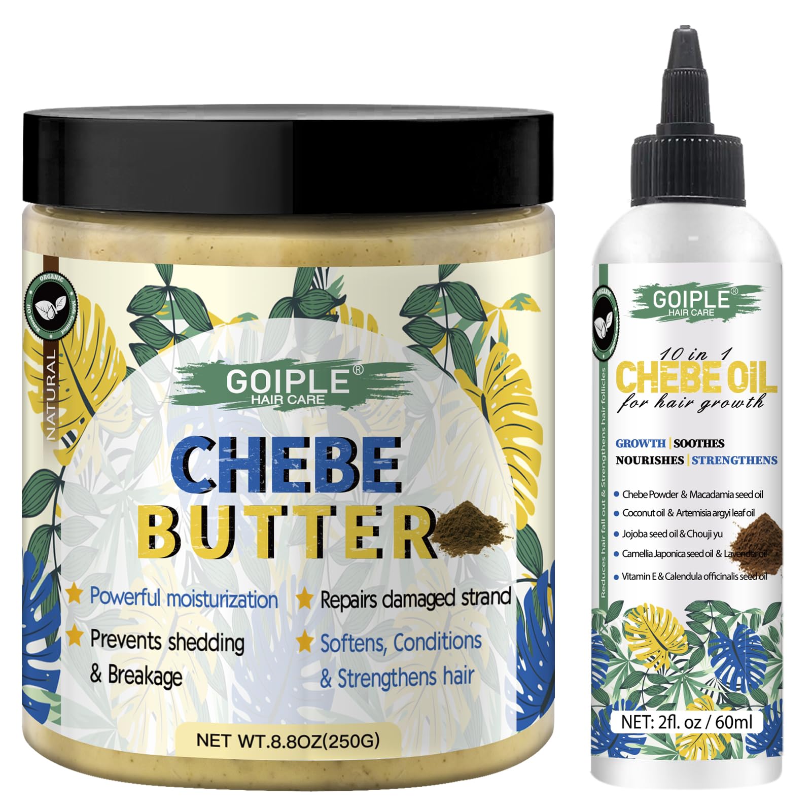 Chebe Butter for Hair Growth Chebe Hair Growth Butter for Thickening and Deep Moisturization