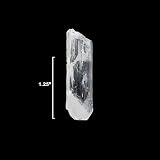 Starborn Danburite Crystal Specimen Large 50-70ct 1.25-1.75" Clear White Pink view 4