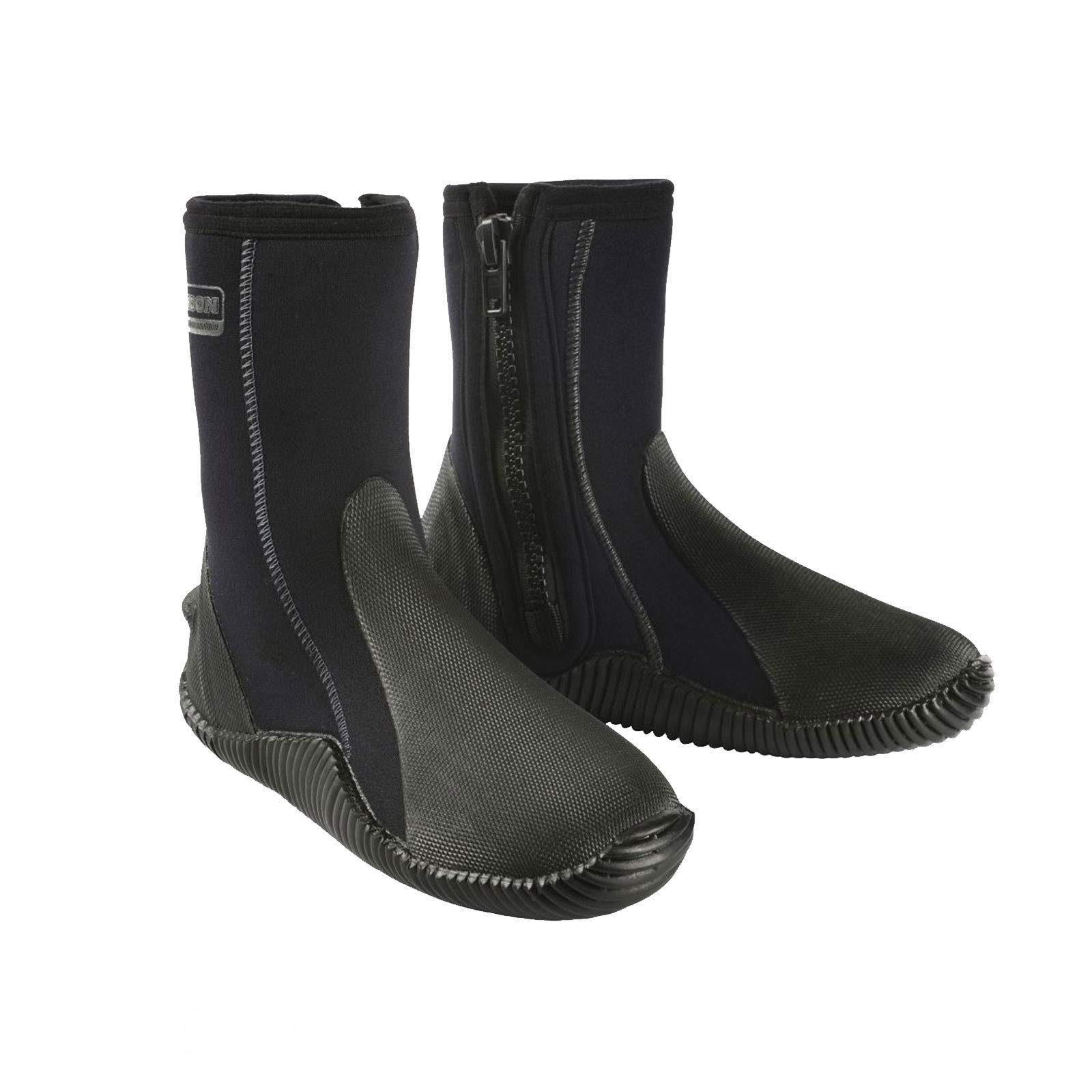 Typhoon Surfmaster II 6.5mm Neoprene Wetsuit Boots Shoes - Black - Unisex Neoprene Boots