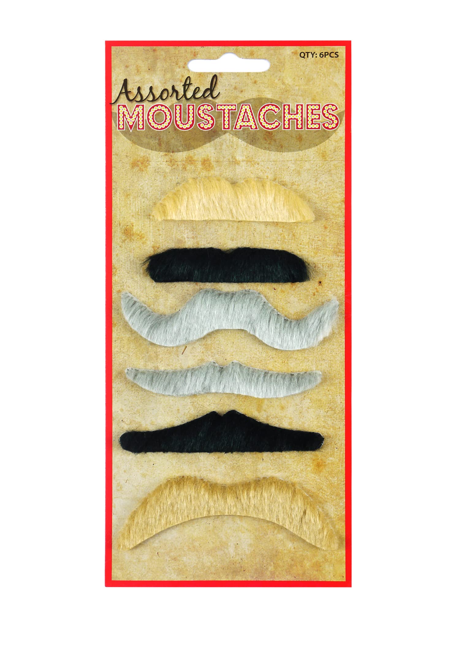 Assorted Moustache Set