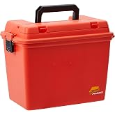 Plano Extra Large Dry Storage Box with Tray Orange