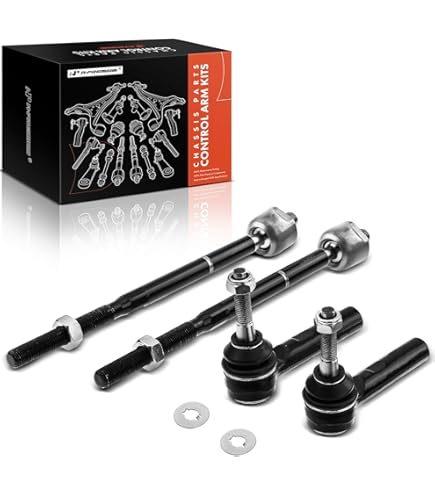 てつやりょう Front Inner Steering Tie Rod End TOR-EV800059 Replacement