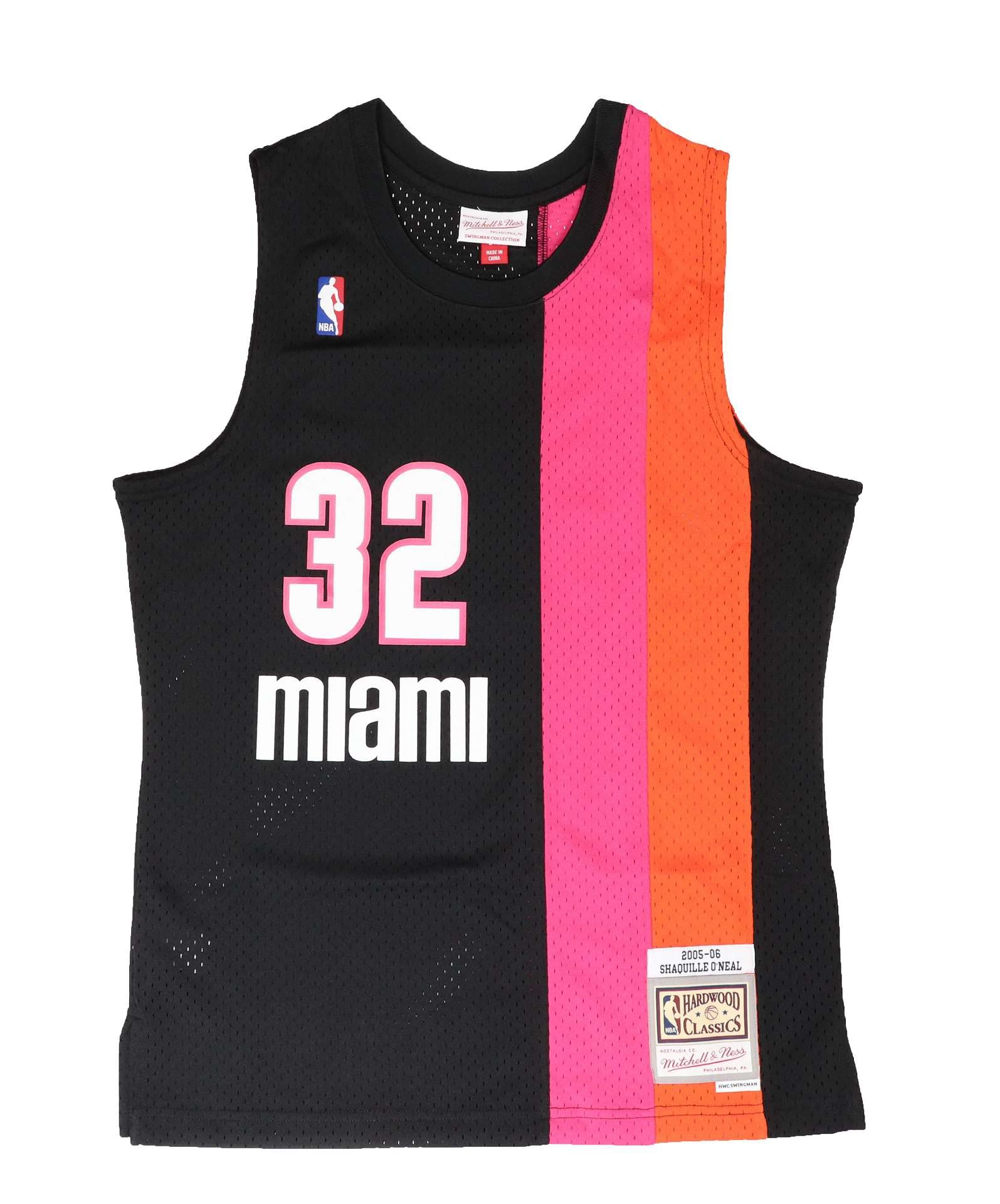 Mitchell&Ness 2.0 Miami Shirt Black/Black M