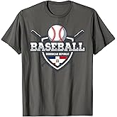 Dominican Republic Baseball T design T-Shirt